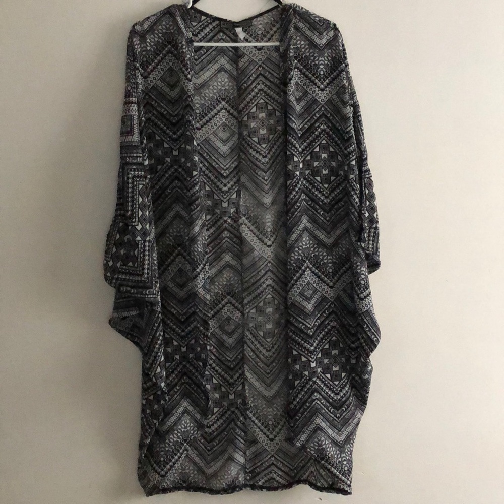 Tribal Print Kimono